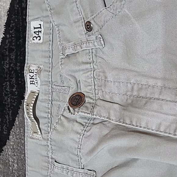 BKE CASUALS DEREK GRAY KHAKI JEAN PANT - Picture 7 of 12